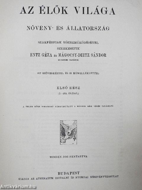 Az élők világa I-II.