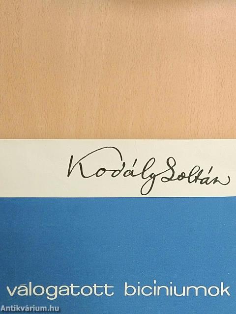 Válogatott bicíniumok