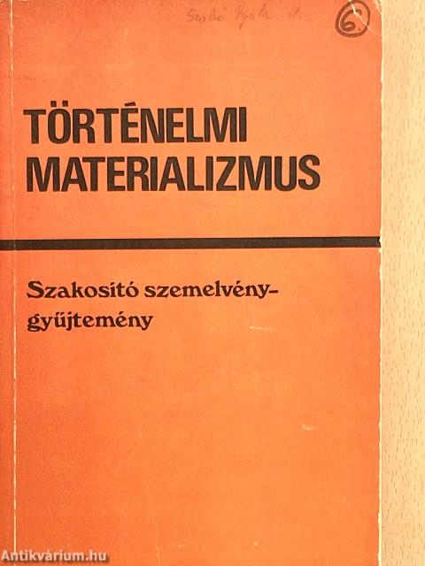 Történelmi materializmus