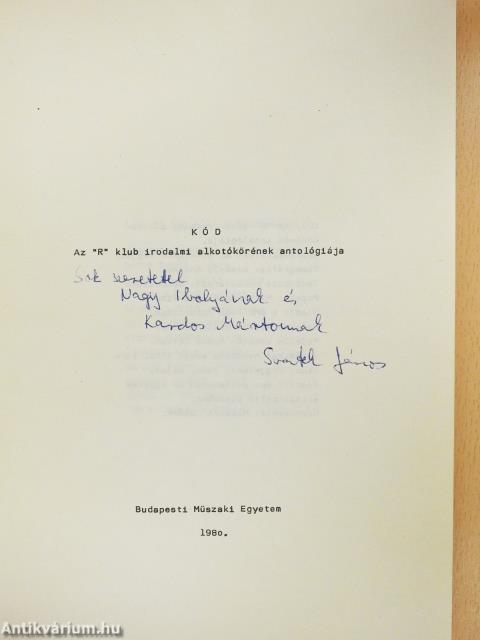 Kód (dedikált példány)
