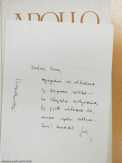 Apollo 1-2-3. (dedikált példány)