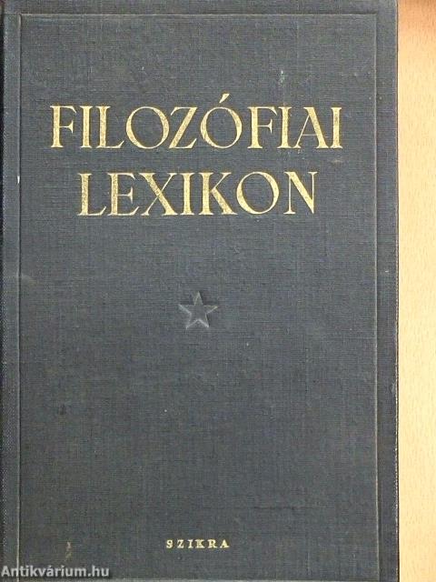 Filozófiai lexikon