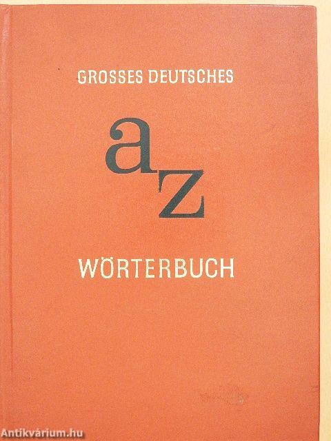 Grosses deutsches Wörterbuch