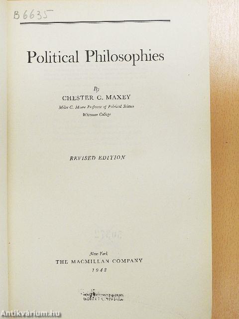 Political Philosophies