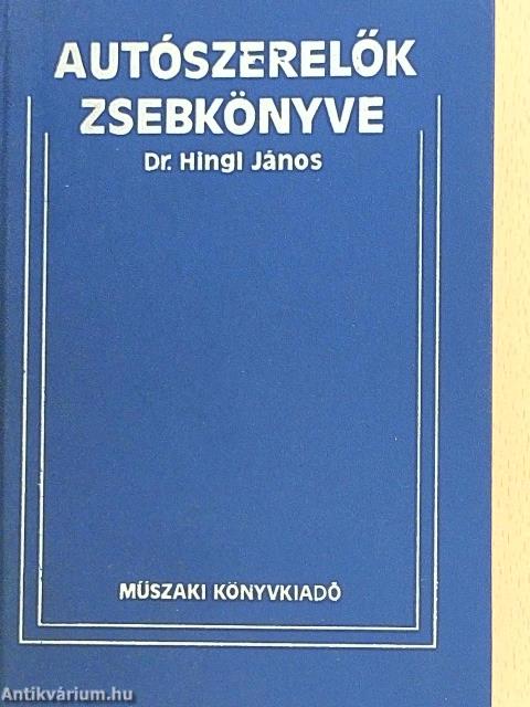 Autószerelők zsebkönyve