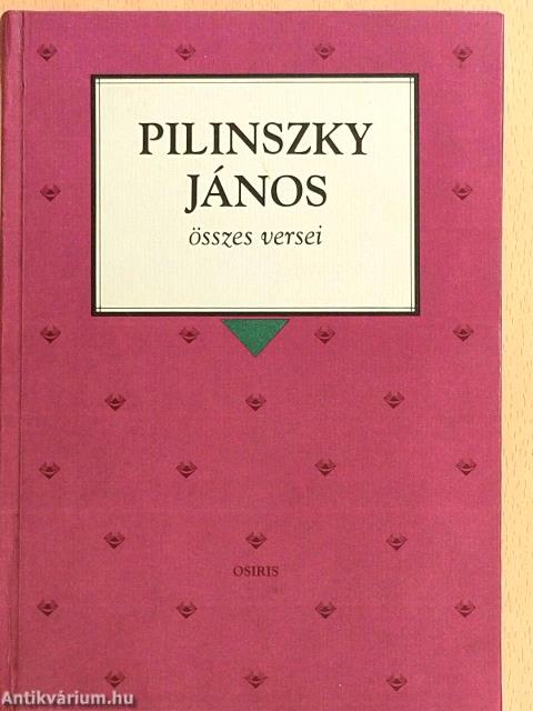 Pilinszky János összes versei
