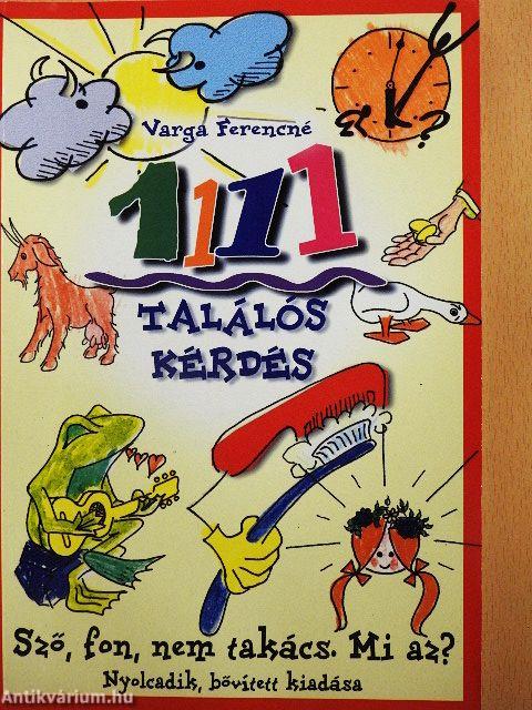 1111 találós kérdés