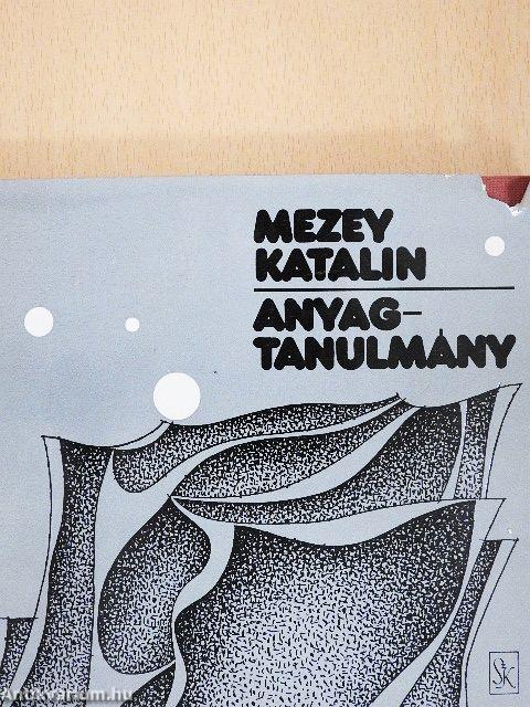 Anyagtanulmány