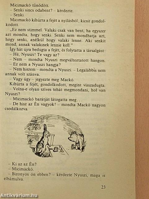 Micimackó/Micimackó kuckója