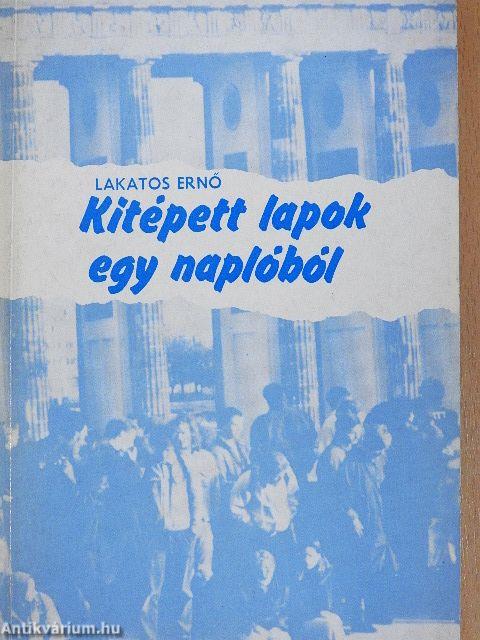 Kitépett lapok egy naplóból