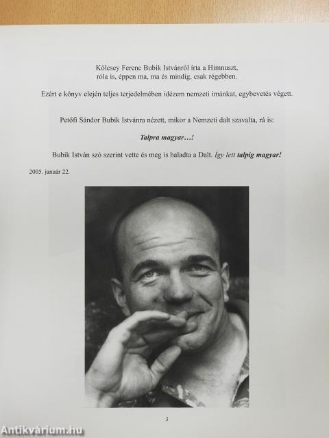 A csillagokban Bubik István (dedikált példány)