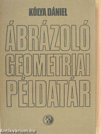 Ábrázoló geometriai példatár