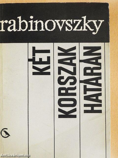 Két korszak határán