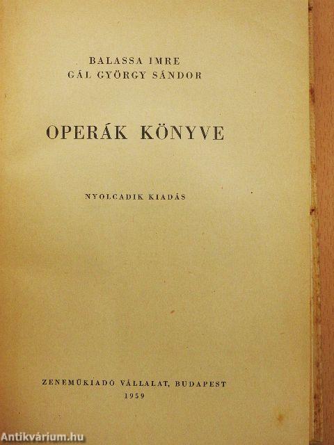 Operák könyve