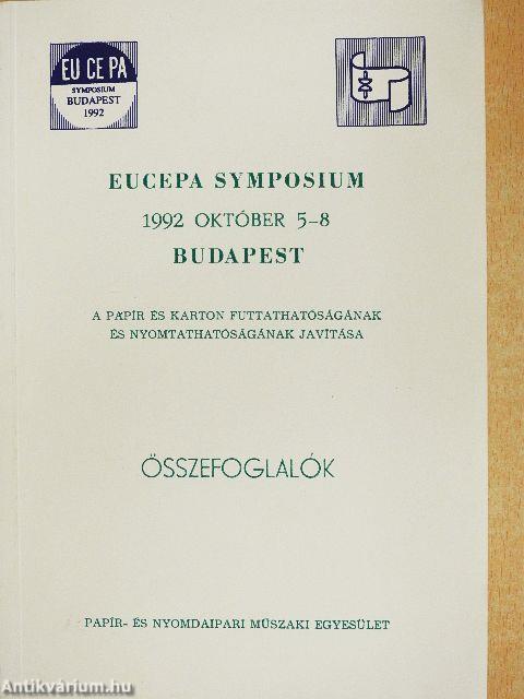 Eucepa Symposium 1992 október 5-8