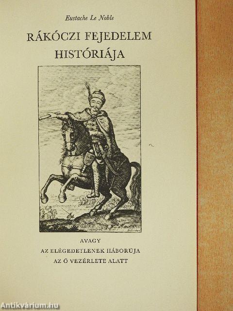 Rákóczi fejedelem históriája