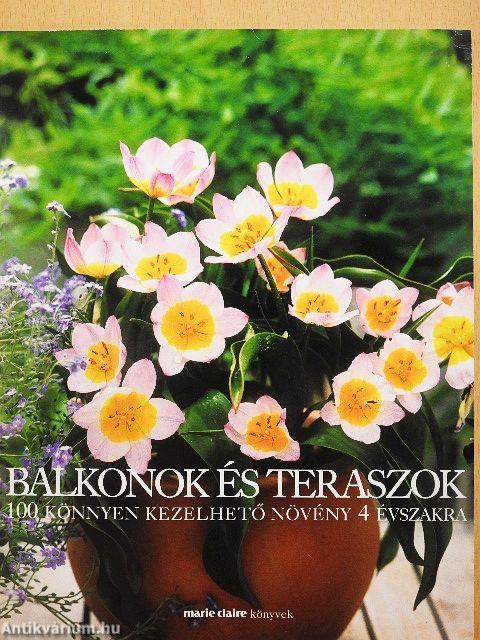 Balkonok és teraszok