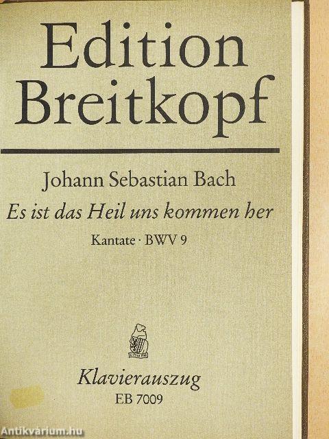 Kantate BWV 1-9.
