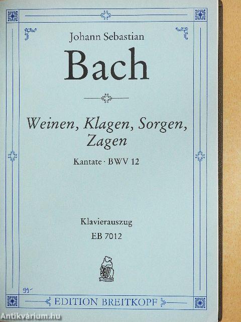 Kantate BWV 10-14., 16-19.