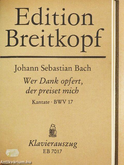 Kantate BWV 10-14., 16-19.