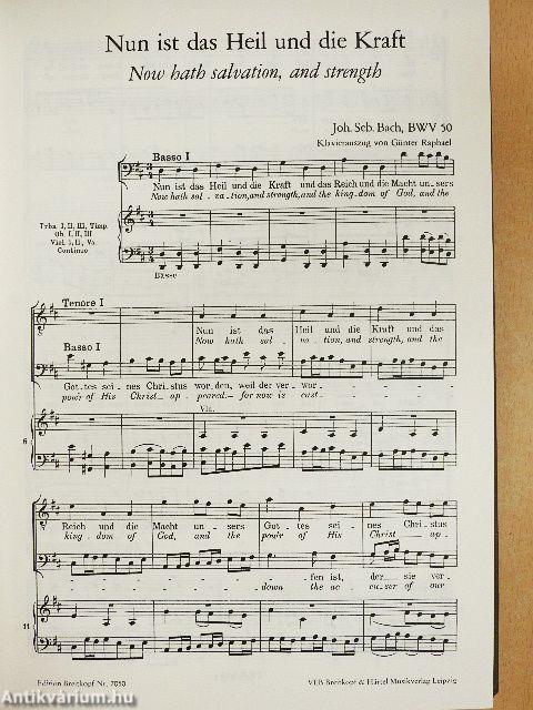 Kantate BWV 50-52., 54-59.