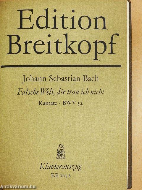 Kantate BWV 50-52., 54-59.