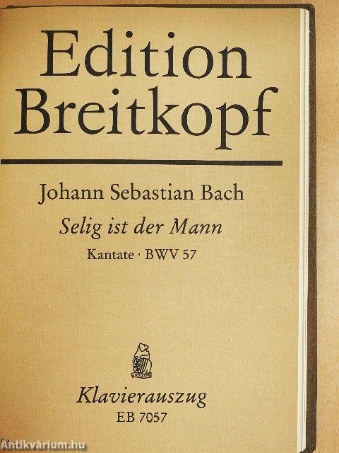 Kantate BWV 50-52., 54-59.