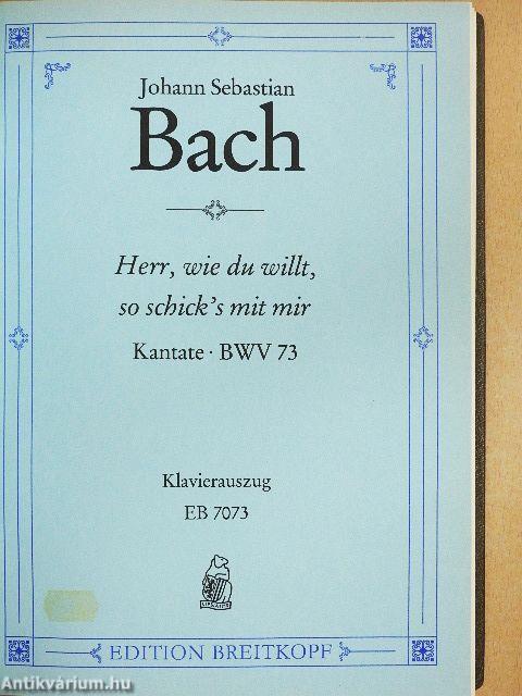 Kantate BWV 70-79.