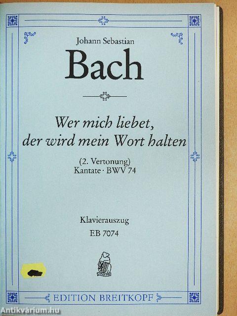 Kantate BWV 70-79.
