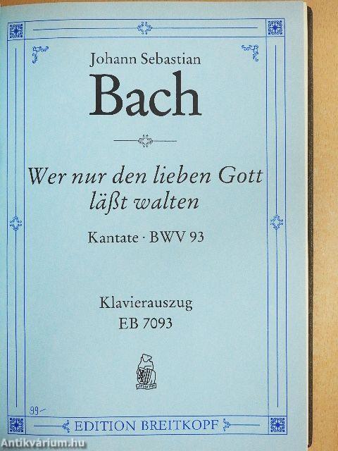 Kantate BWV 90-99.