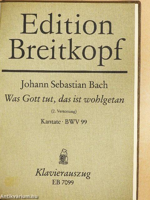 Kantate BWV 90-99.