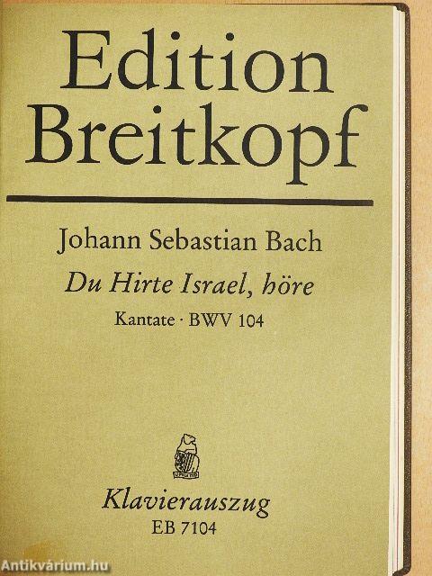 Kantate BWV 100-109.