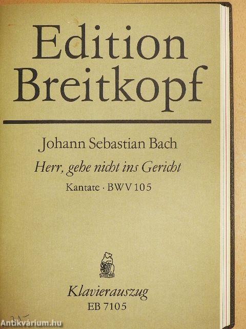 Kantate BWV 100-109.