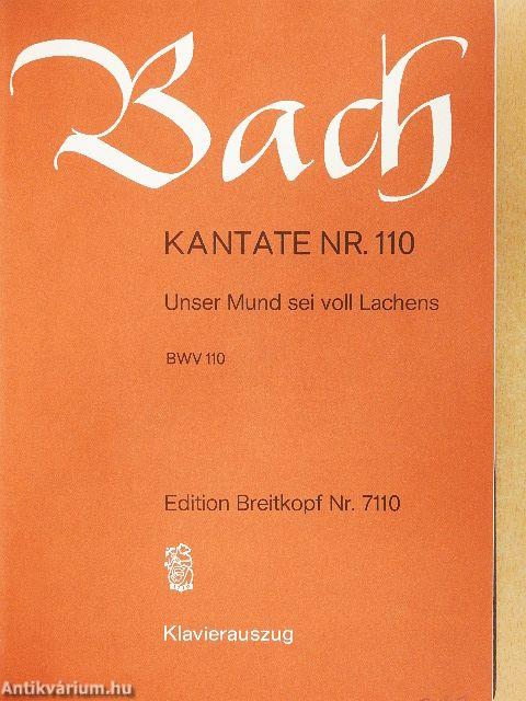Kantate BWV 110-119.