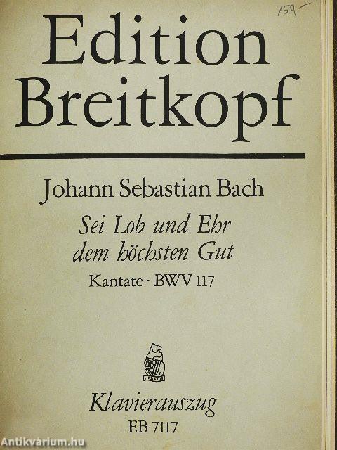 Kantate BWV 110-119.