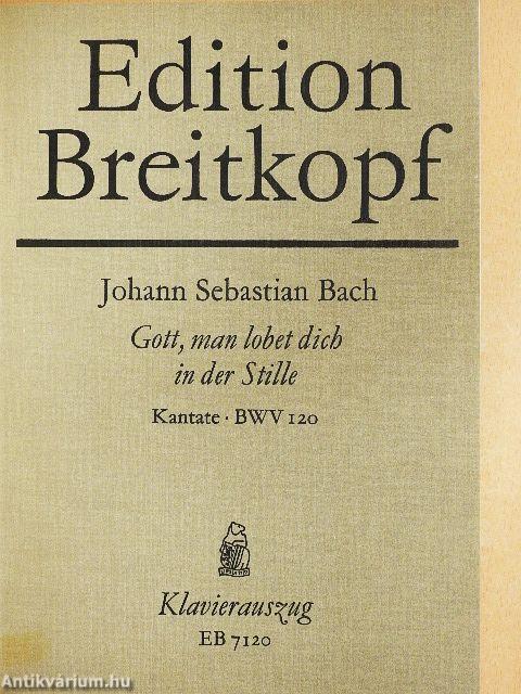 Kantate BWV 120-129.