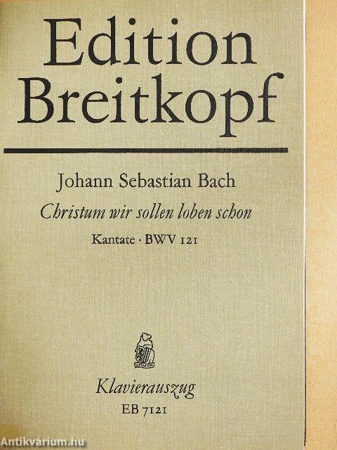 Kantate BWV 120-129.