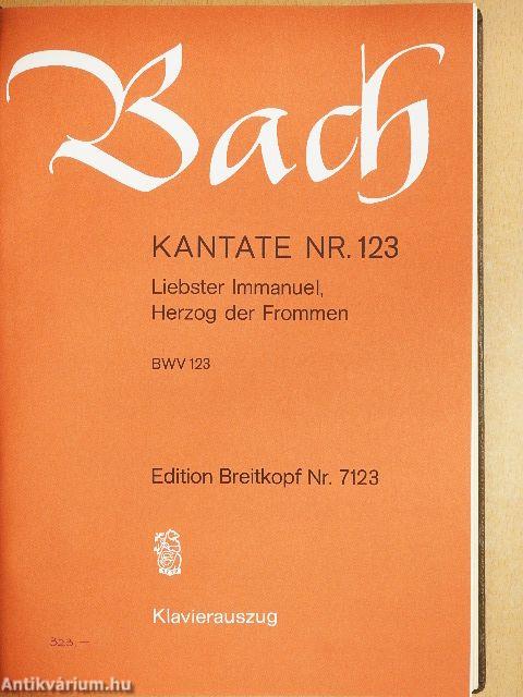 Kantate BWV 120-129.