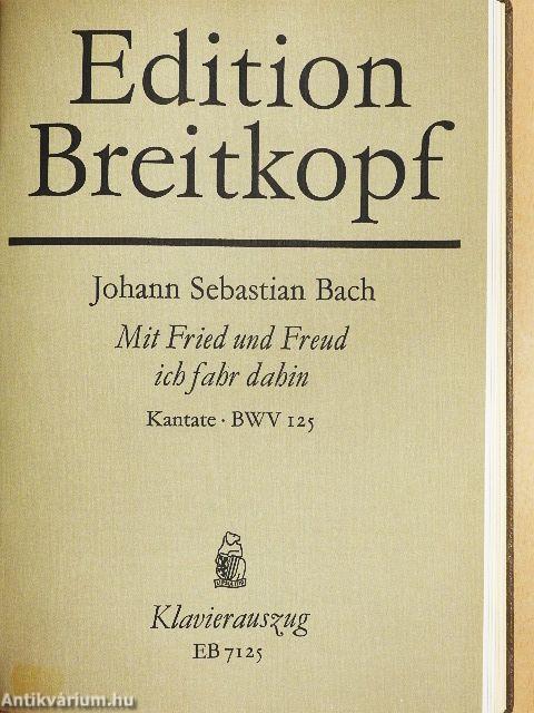 Kantate BWV 120-129.