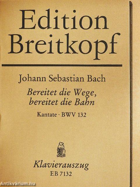 Kantate BWV 130-139.