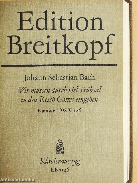 Kantate BWV 140., 143-149.