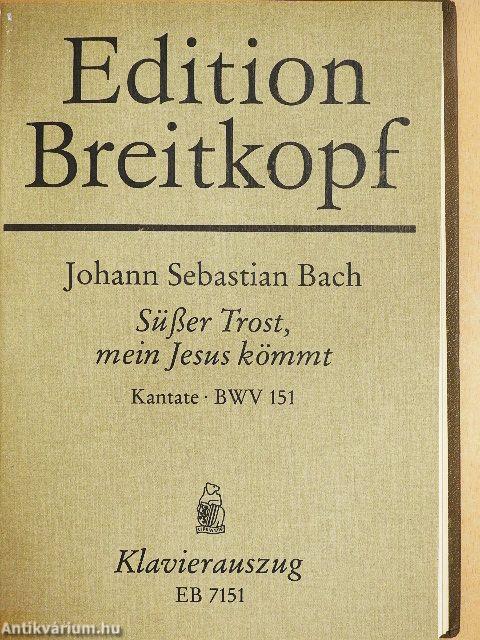 Kantate BWV 150-159.