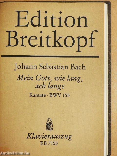 Kantate BWV 150-159.