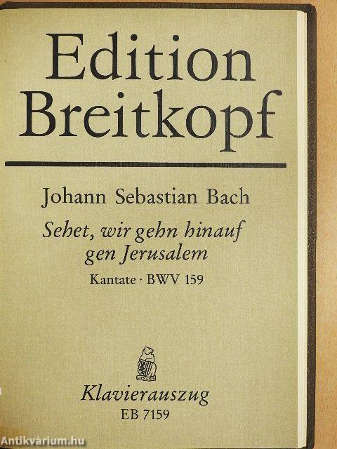 Kantate BWV 150-159.