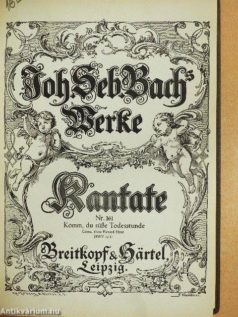 Kantate BWV 161-169.