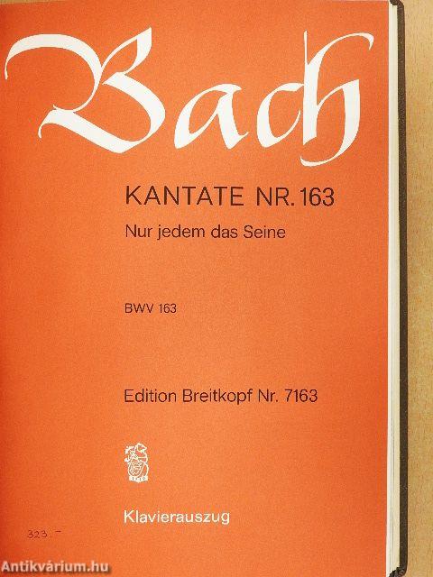 Kantate BWV 161-169.