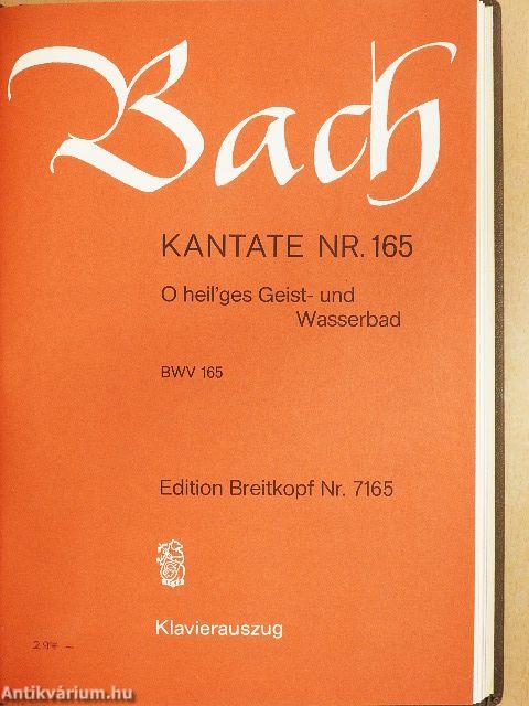 Kantate BWV 161-169.