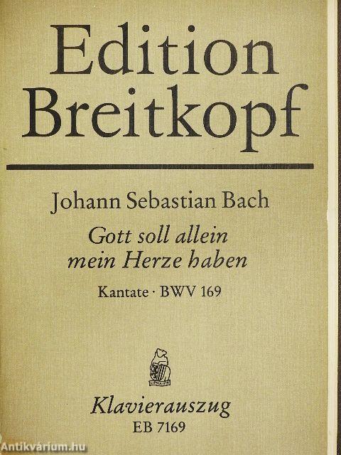 Kantate BWV 161-169.