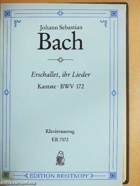 Kantate BWV 170-179.