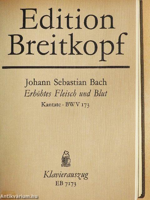 Kantate BWV 170-179.